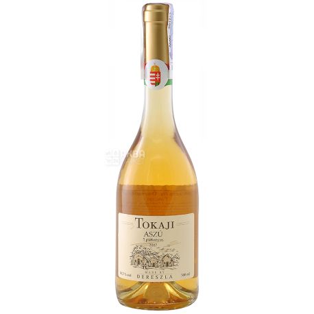 Chateau Dereszla, Tokaji Aszu 5 Puttonyos, Вино белое сладкое, 0,5 л