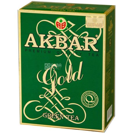 Akbar Green Gold, 100 г, Чай зеленый Акбар Грин Голд