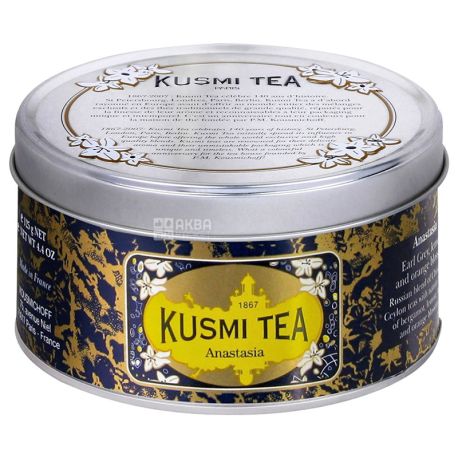 Kusmi Tea, Anastasia, 100 г, Чай чорний Кусмі Ті, Анастасія, ж/б