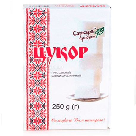Саркара, 250 г, Сахар-рафинад свекольный, белый