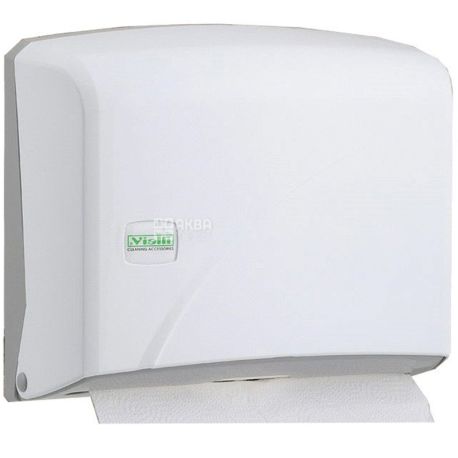 Vialli, Paper towel holder, Z-folding, white, 225 * 245 * 95 mm