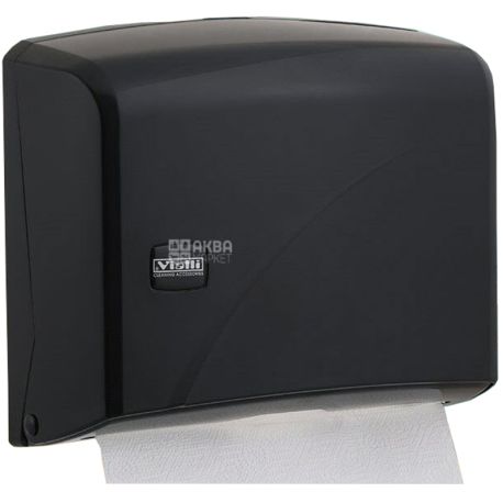 Vialli, Holder paper towels Z-folding, black, 225 * 95 * 275 mm