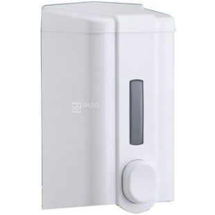 Vialli, Дозатор для мила і шампуня, білий, 105 * 105 * 195 мм, 1000 мл