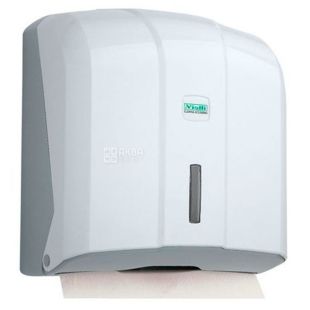 Vialli, Тримач паперових рушників V-складання, білий, 270 х 130 х 270 мм 