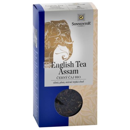 Sonnentor English tea Assam, 95 г, Чай Соннентор, Инглиш Ти Ассам , черный