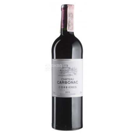 Chateau Carbonac Вино червоне сухе, 13%, 750 мл