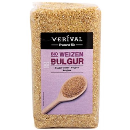 Verival, Bio bulgur weizen, 500 г, Верівал, Булгур органічний