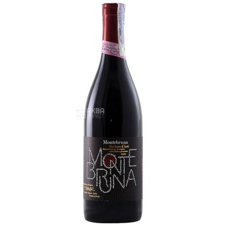 Красное сухое вино, Barbera d`Asti Montebruna, 750 мл, ТМ Braida di Bologna Giacomo
