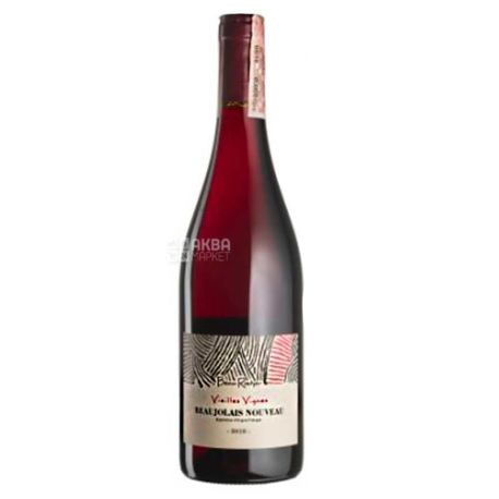Beau Rocher Beaujolais Nouveau, Dry red wine, 0.75 L