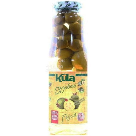 Kula, Feijoa, Фейхоа, 1 л, Кула, Компот натуральний, скло