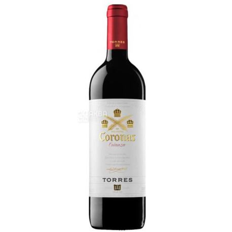 Coronas Tempranillo, Torres, Dry red wine, 0.75 L