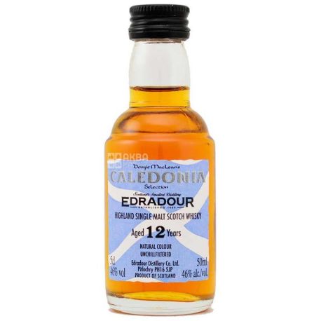 Edradour Caledonia, Виски 12yo, 0,05 л