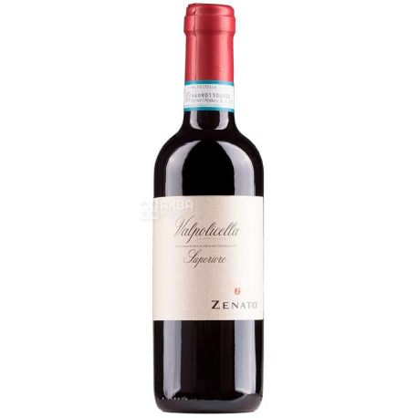 Zenato, Valpolicella Superiore, Вино красное сухое, 0,375 л