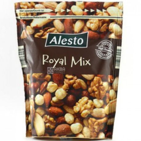 Alesto Royal Mix assorted nuts, cashews, almonds, hazelnuts, walnuts, 200 g