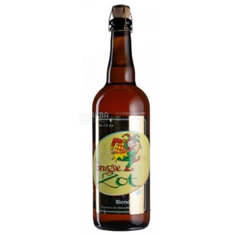 Brugse Zot Blond, 0.75 л, Брюгзе Зот, Пиво світле, скло