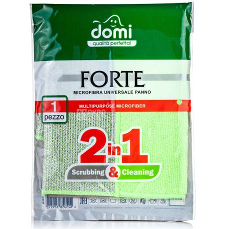 Domi Forte, 18 х 28 см, Салфетка универсальная, микрофибра