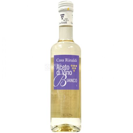 Casa Rinaldi Aceto di Vino Bianco, Уксус из белого вина, 500 мл