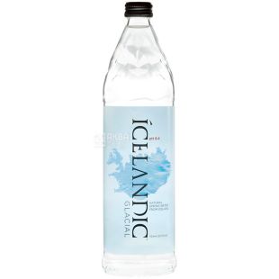 Icelandic Glacial, 0,75 л, Асландік Глесіал, Вода мінеральна негазована, скло