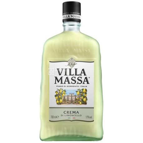 Crema di Limoncello, Villa Massa, Ликер, 0,7 л