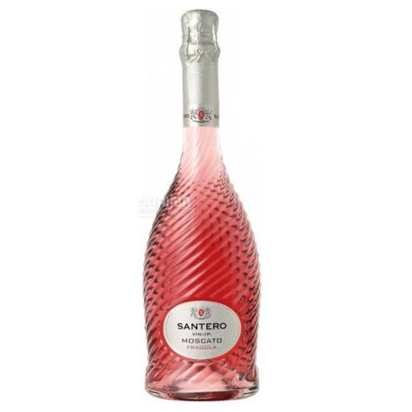 Santero, Vin Up Fragola Twist, Вино игристое, розовое сладкое, 0,75 л