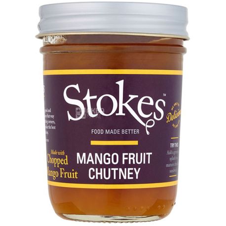 Stokes, Соус чатні з манго, 240 г