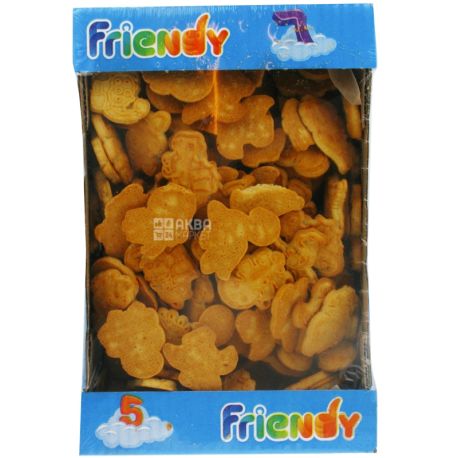 Friendi, Печиво Діномір, 800 г, Коробка