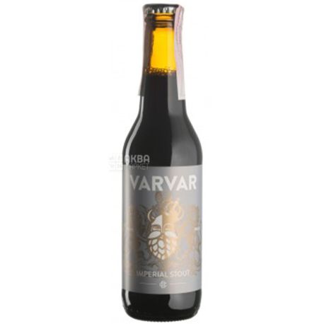 Varvar Imperial Stout пиво темное нефильтрованное, 0,33 л