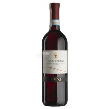 Zeni Bardolino Classico, Вино червоне сухе, 0,75 л