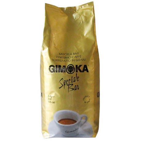 Gimoka Speciale Bar, 3 кг, Кава Джімока Спешл Бар, середнього обсмаження, в зернах