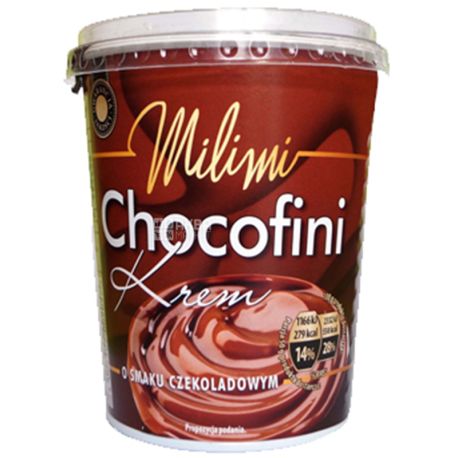 Chocolate paste, 400 g, TM Chocofini