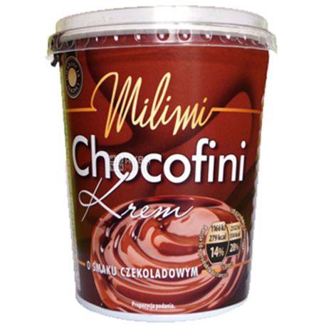 Паста шоколадная, 400 г, ТМ Chocofini
