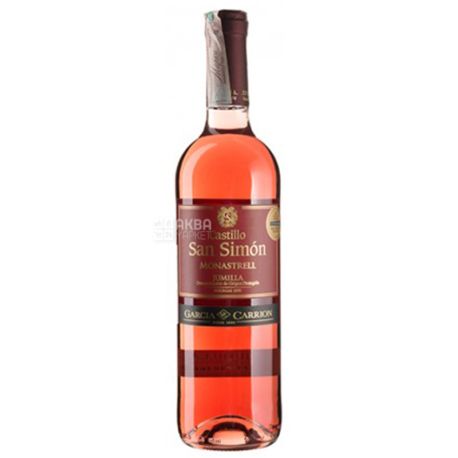 Garcia Carrion Castillo San Simon Rose Вино рожеве сухе, 0,75 л