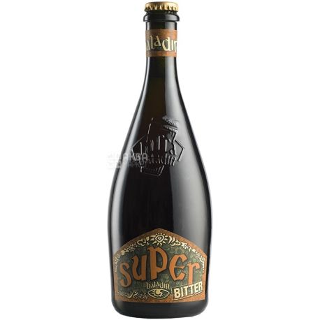 Baladin Super bitter, 0,33 л, Баладин, Пиво эль нефильтрованное, стекло