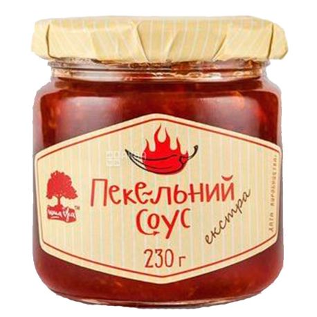 Інша Їжа Пекельний соус червоний екстра, 230 г