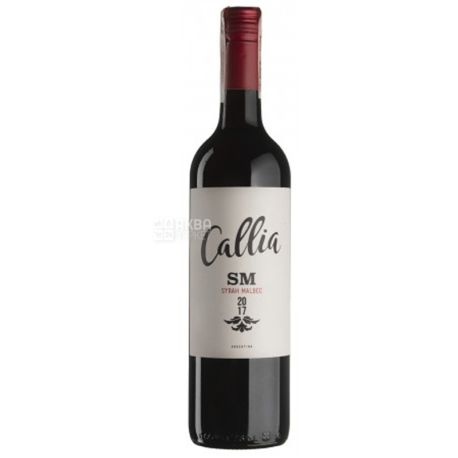 Callia Alta Shiraz-Malbec,Вино красное сухое, 0,75 л