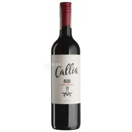 Callia Alta Shiraz-Bonarda, Вино красное сухое, 0,75 л