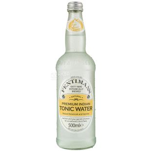 Fentimans Premium Indian Tonic Water, 0,5 л, Напій газований Індіан Тонік Преміум Фентіманс, скло