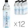 Icelandic Glacial, 1 л, упаковка 12 шт., Айсландик Глесиал, Вода минеральная негазированная, ПЭТ