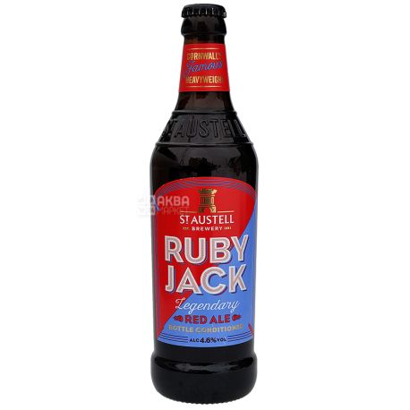 St Austell Ruby Jack, Beer Ale, 0.5 L