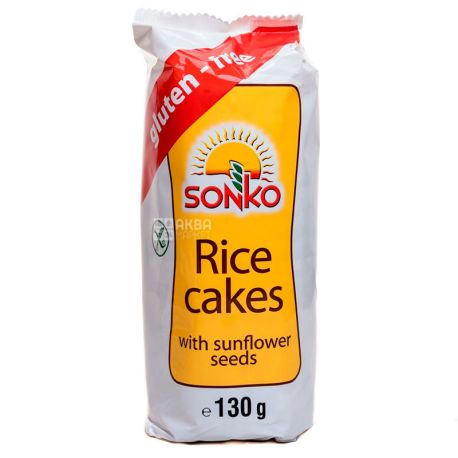 Sonko, Galety rice with sunflower seeds, 130 g