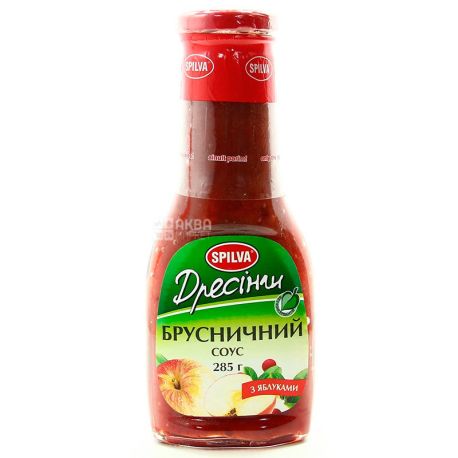 Spilva, Соус-дессинг Брусничный с яблоками, 285 г