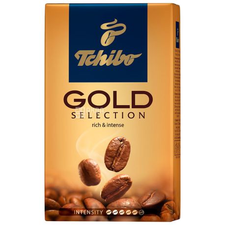 Tchibo Gold Selection, 250 г, Кофе Чибо Голд Селекшн, светлой обжарки, молотый