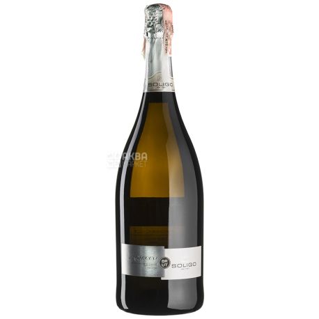 Soligo, Prosecco Treviso Brut, Вино біле Брют, 1,5 л
