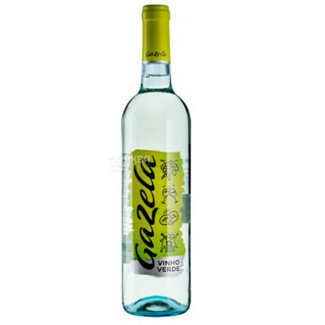 Sogrape Vinhos, Gazela Vinho Verde, Wine white semi-dry, 0.75 l