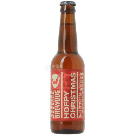 BrewDog Hoppy Christmas, Пиво светлое, 0,33 л