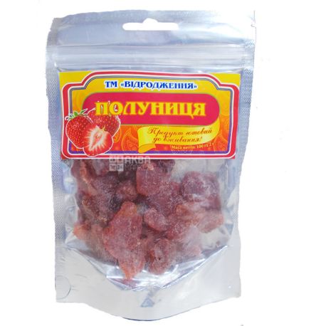 Возрождение, Клубника сушеная, 100 г