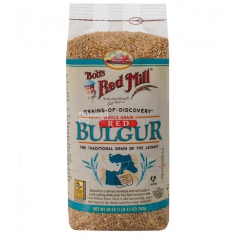 Bob's Red Mill, Red bulgur, 794 г, Бобс Ред Милл, Булгур красный