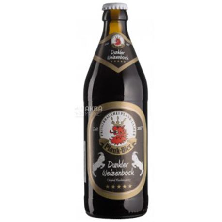 Plank Dunkler Weizenbock, 0.5 л, Планк, Пиво темное, стекло