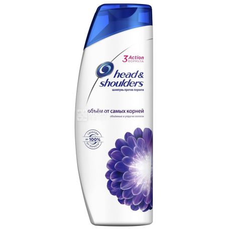 Head & Shoulders, Shampoo for all hair types, Volume from the roots, 400 ml