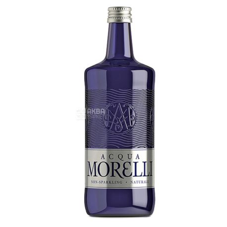 Acqua Morelli, 0,75 л, Аква Морелли, Вода минеральная негазированная, стекло